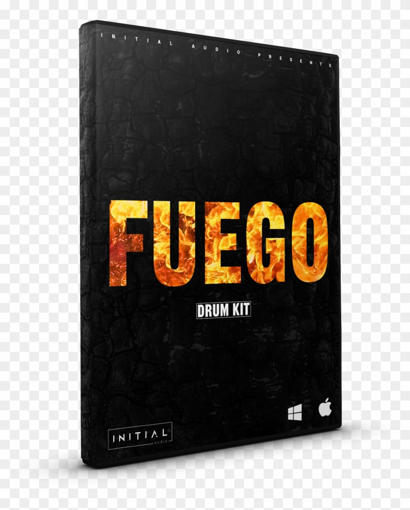 Fuego Drum Kit - Book Cover Clipart #473552