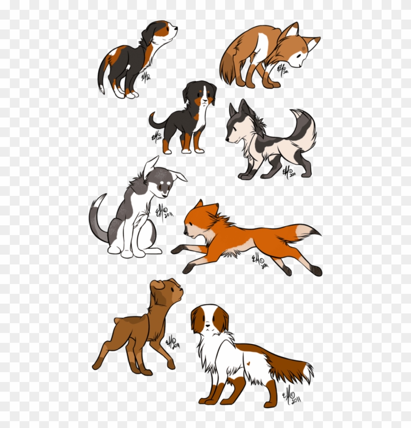 Free Png Download Anime Chibi Dog Png Images Background - Chibi Dog Drawing Clipart #473843