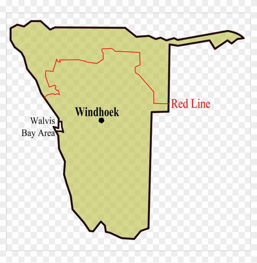 Veterinary Cordon Fence Namibia Clipart #473954