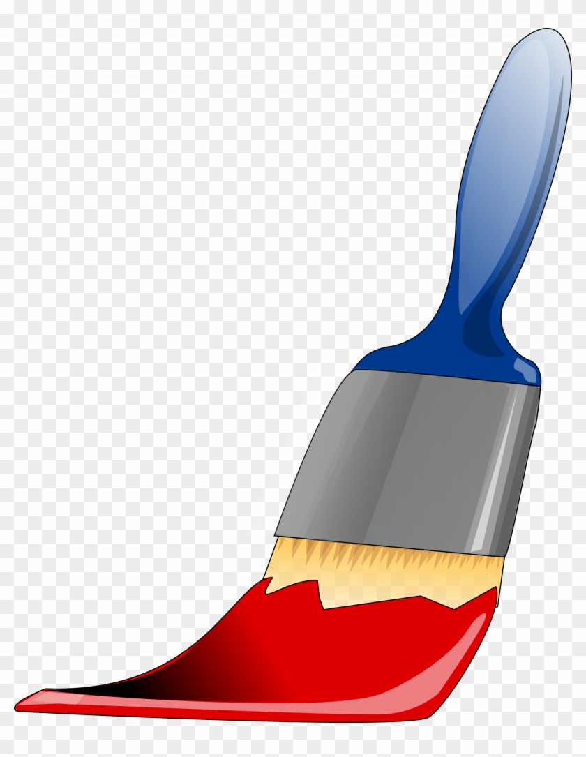 Transparent Paintbrush Gif Paint - Paint Brush Clip Art - Png Download