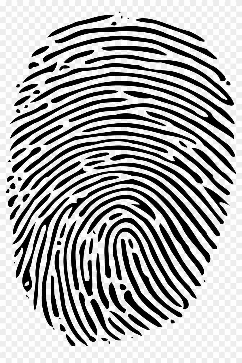 Fingerprint Svg Clipart #474446
