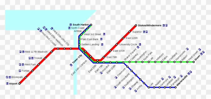 Red Line Cleveland Hours - Red Line Cleveland Clipart #474527