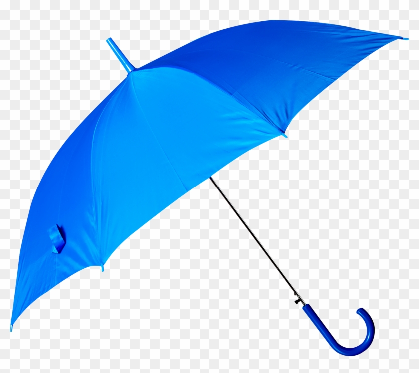 Open Blue Umbrella Png Image - Blue Umbrella Png Clipart #474609