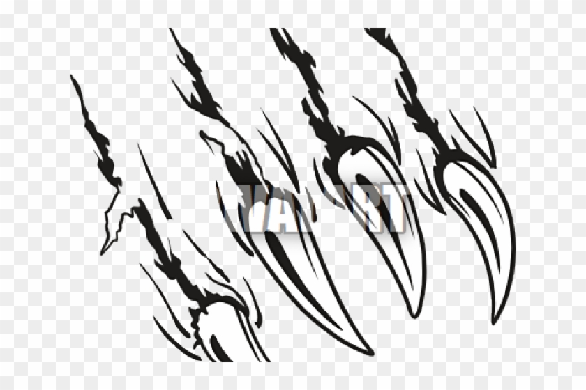 Clip Art Bear Claw - Png Download