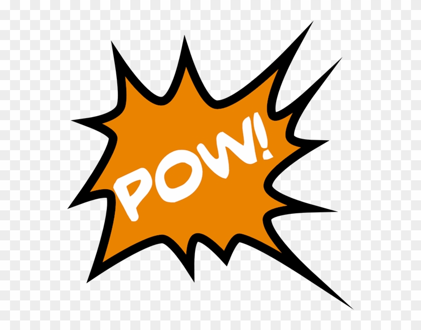 Pow Png - Comics Icon Pow Png Clipart