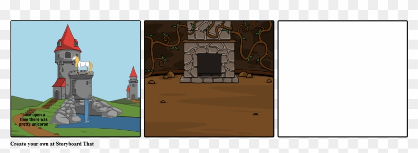 The Unicorn And The Grim Reaper - House Clipart #474993