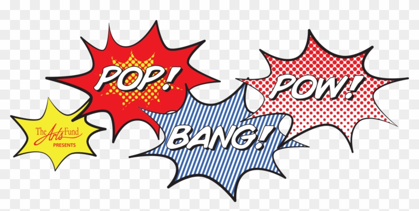 Bang Fun Raiser Arts Fund Sb The - Bang Pow Pop Clipart #475014