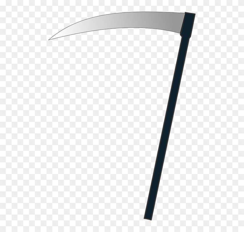 Grim Reaper Scythe Png - Foice Morte Png Clipart