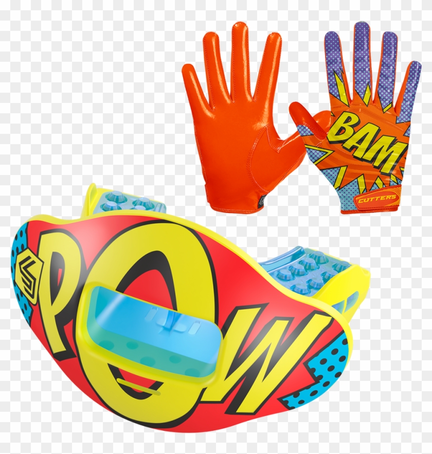 Cool Football Mouthpieces Clipart