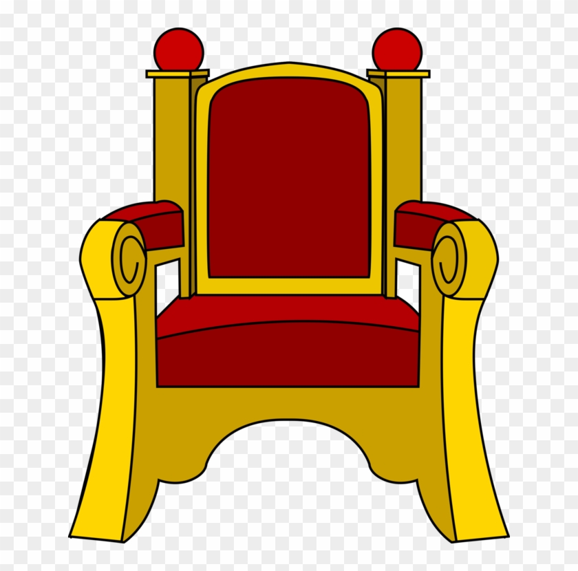 Throne Room Monarch Lion Throne Royal Family - Throne Clipart - Png Download