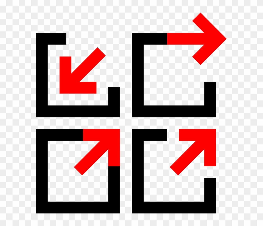 Red Black Arrow Square Logos Arrows Logo Public Clipart