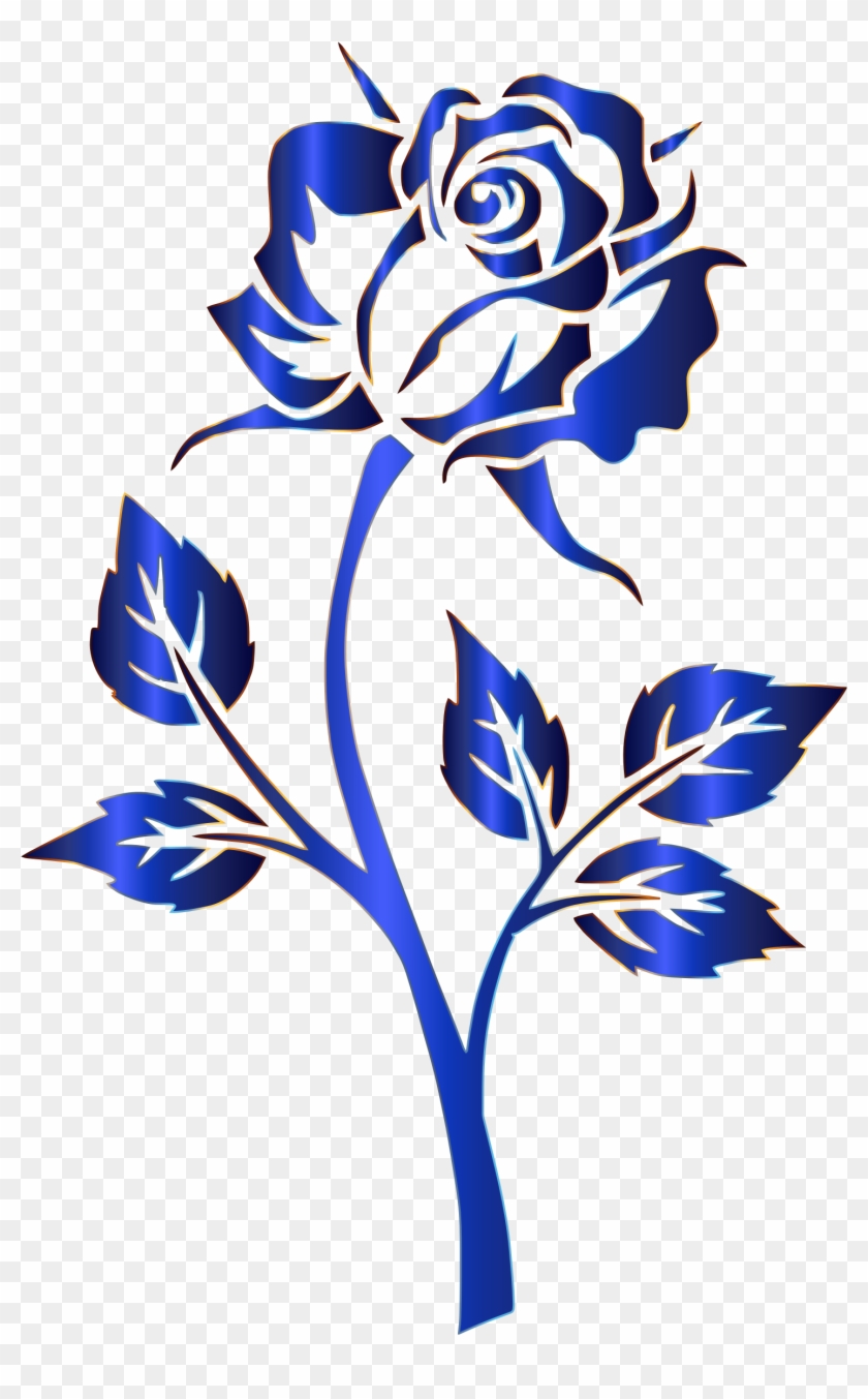 White Rose Clipart Png Format - Rose Flower Clipart Black And White Transparent Png