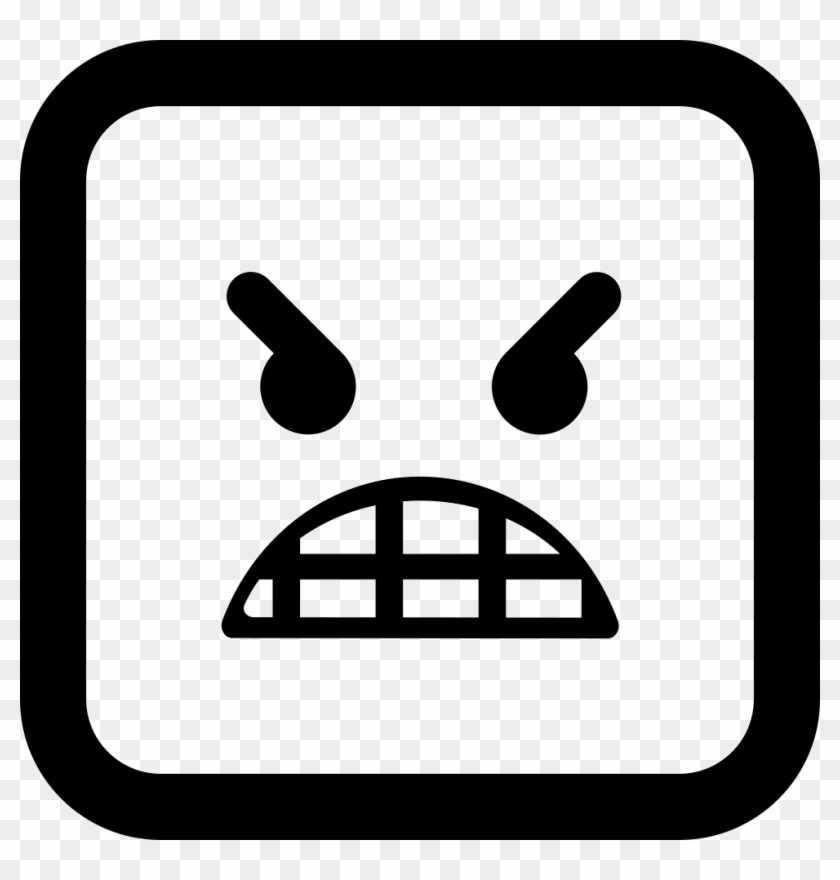 Angry Emoticon Face Comments - Anger Icon Clipart #475691