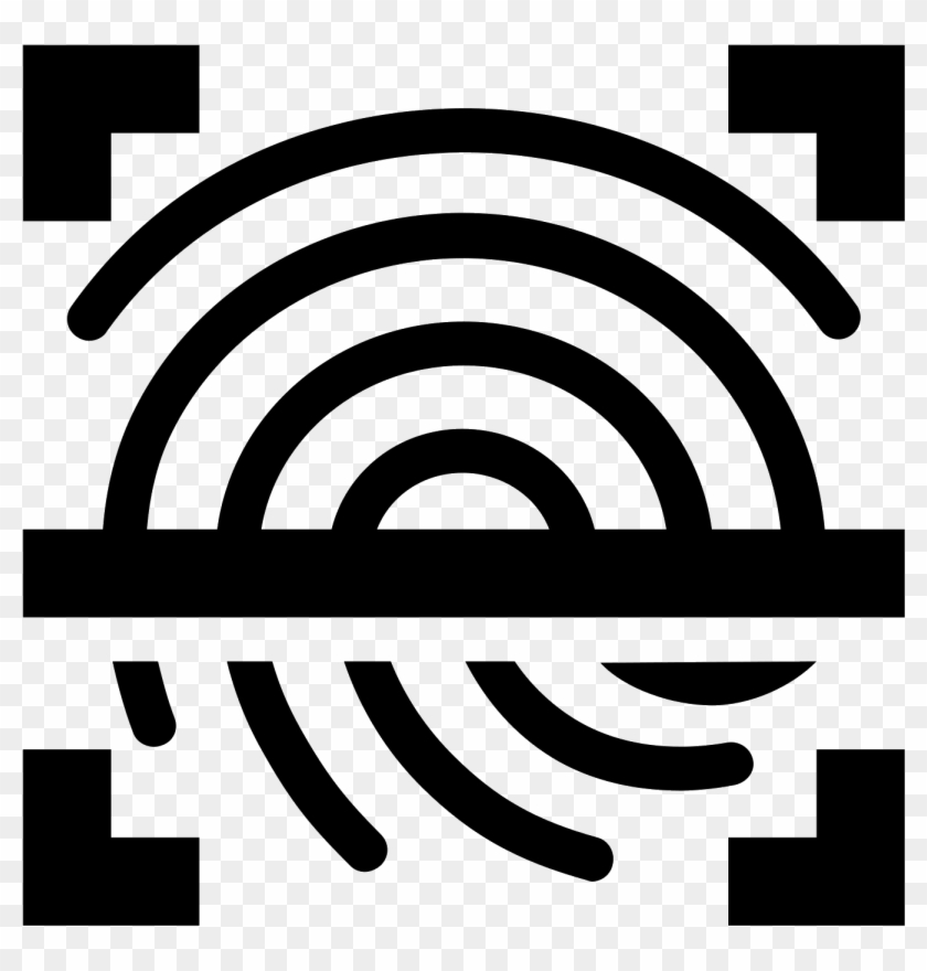 Fingerprint Icon Png Clipart #475856