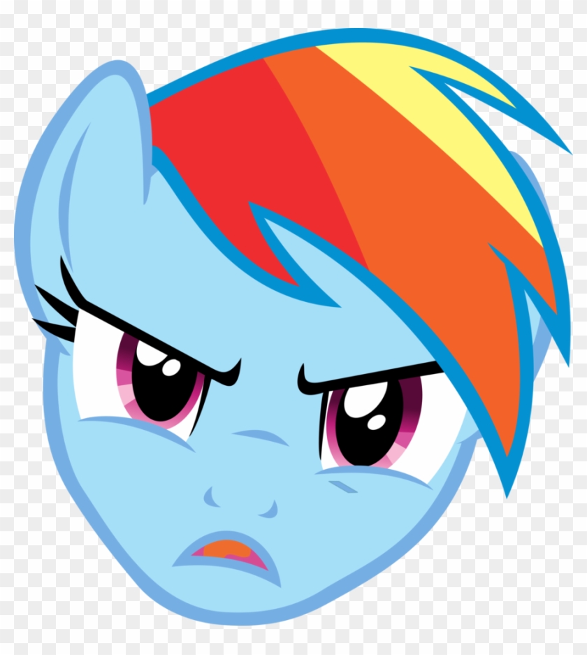 Image Stock Anger Clipart Angry Patient - Tmnt Rainbow Dash - Png Download