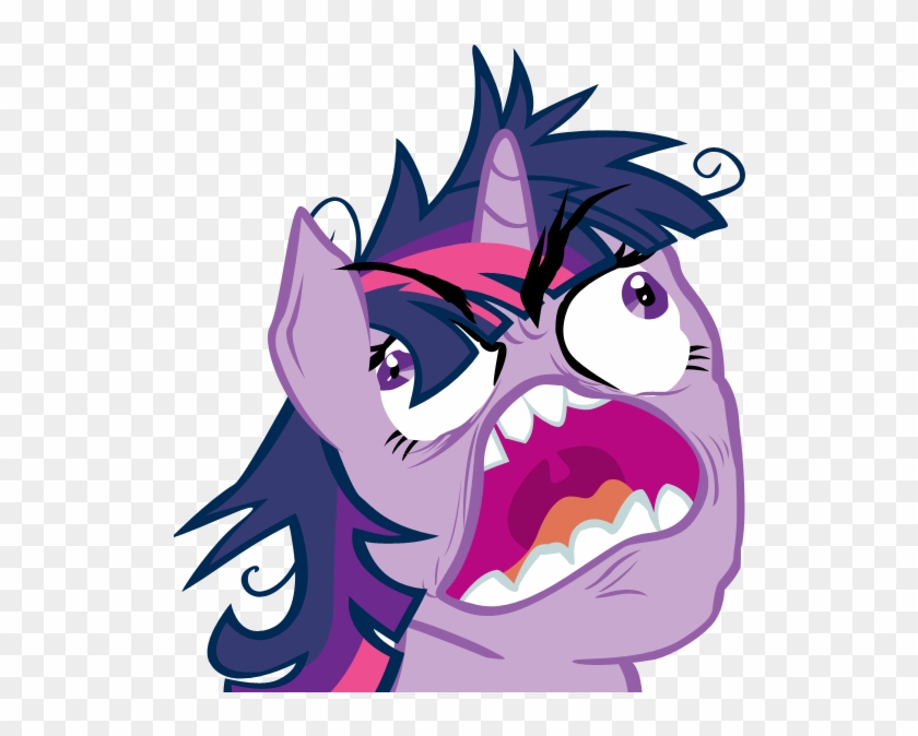 Rage Face, Rage Guy, Reaction Image, Safe, Twilight - Twilight Sparkle Rage Face Clipart