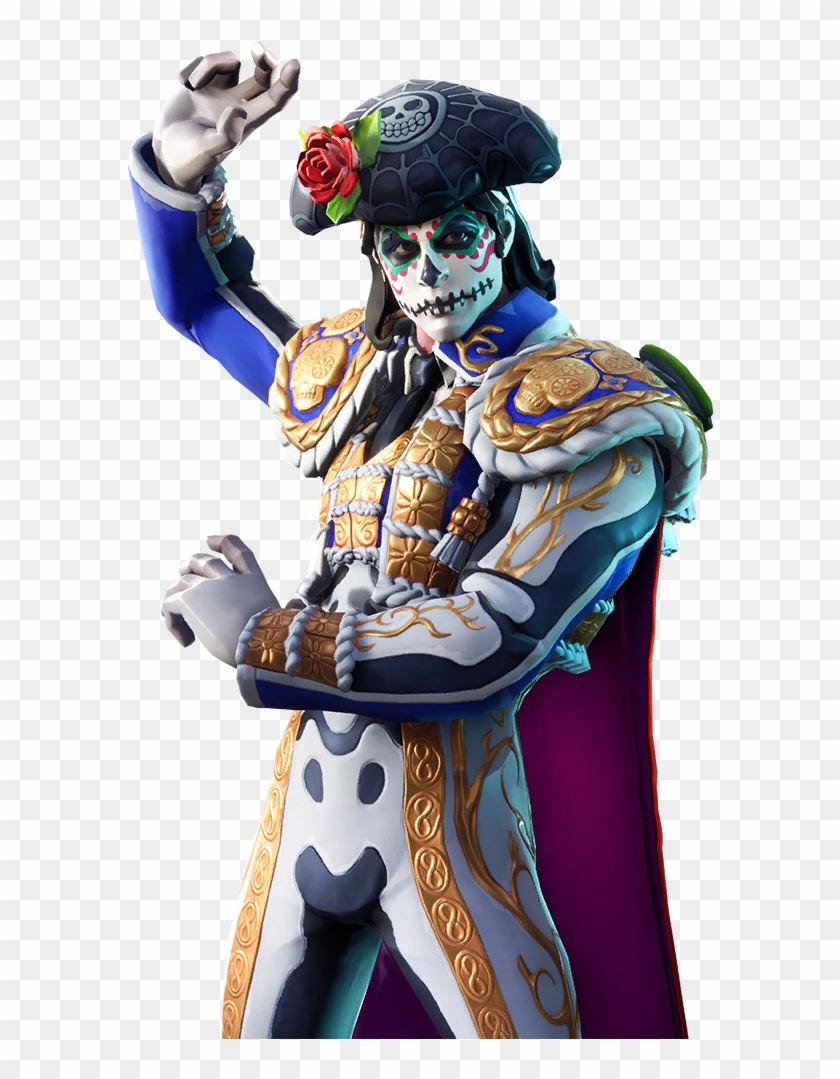 Spirit Cape - Dia De Los Muertos Fortnite Skin Clipart #476390