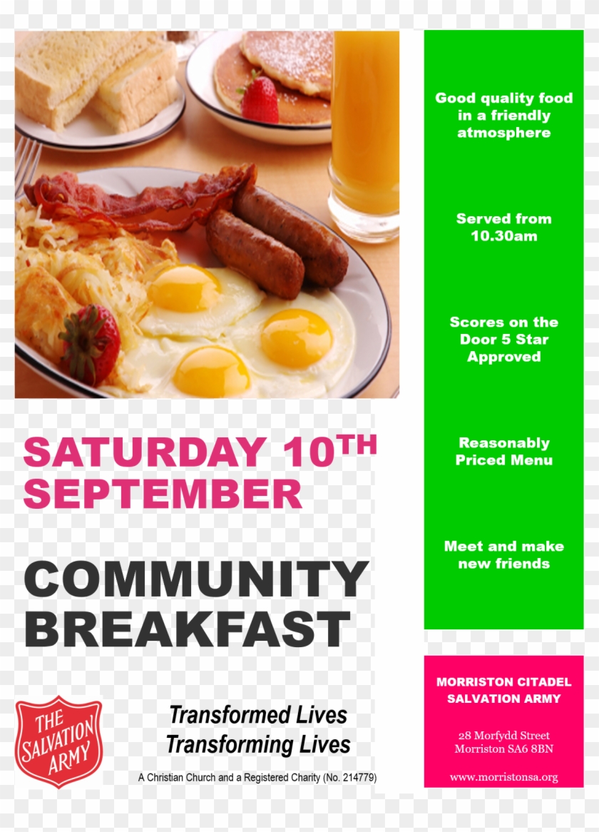 The Salvation Army Morriston Citadel - Pancake Clipart #476622