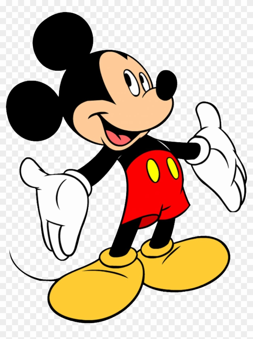 Mickey Mouse With No Background Clipart #476689