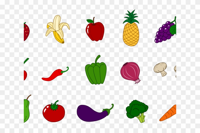 Fruits Amp Vegetables Clipart Png - Clip Art Transparent Png #476916