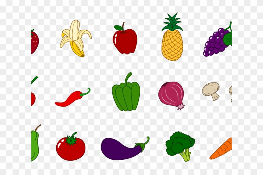 Fruits Amp Vegetables Clipart Png - Clip Art Transparent Png