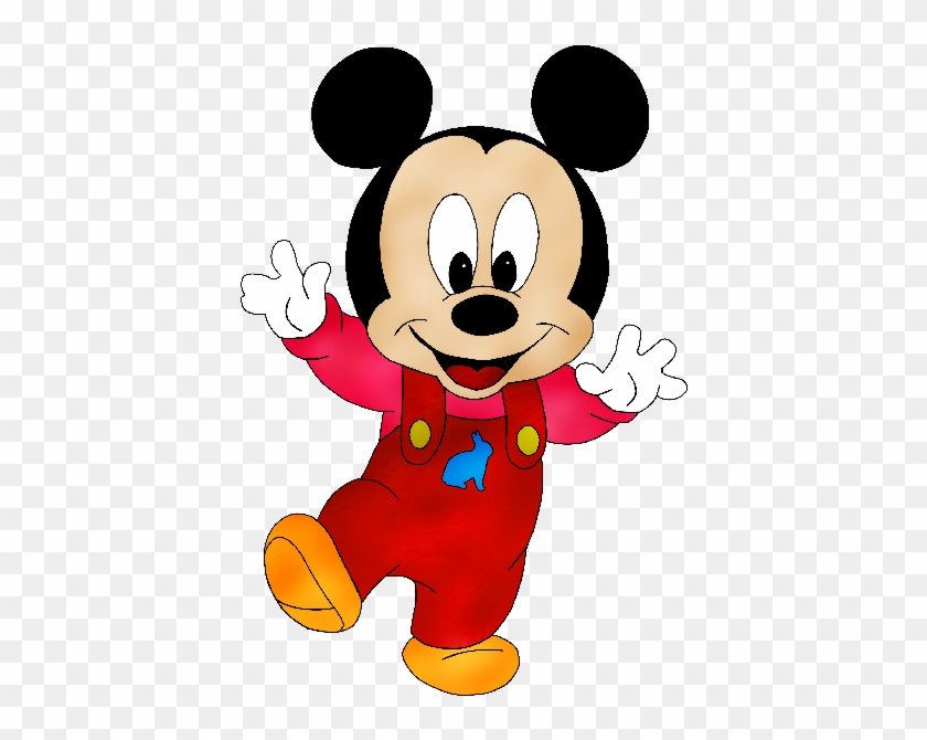 Baby Mickey - Mickey Mouse Baby Red Clipart #477002