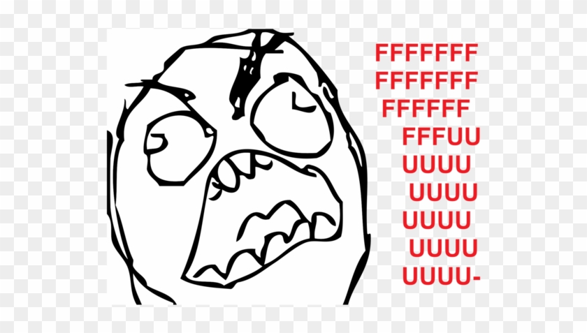 Meme Clipart Troll - Troll Face Angry Png Transparent Png