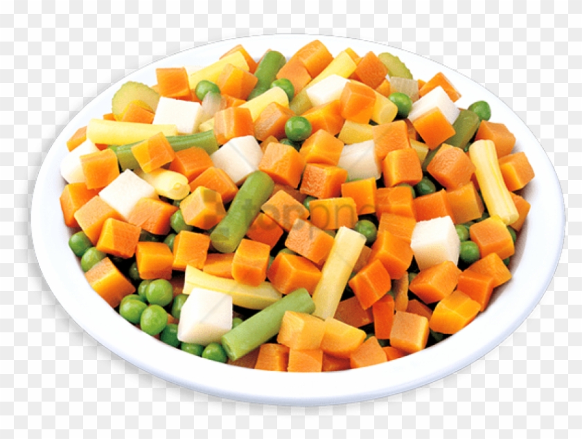 Bonduelle Mixed Vegetables 6 X - Mix Vegetable Salad Png Clipart