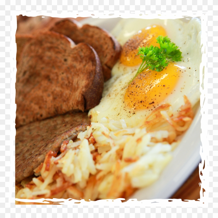 Peach's Classic Breakfast - Fried Food Clipart #477396