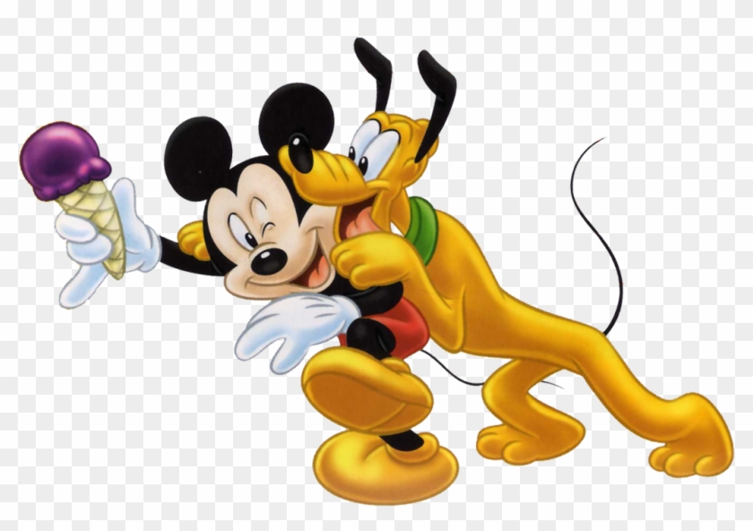 Mickey Mouse Clipart Ice Cream - Mickey Mouse - Png Download #477398