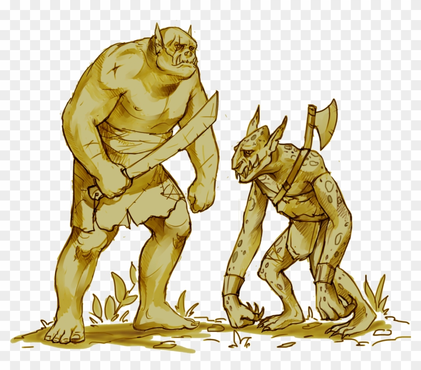 Ogres And Trolls - Illustration Clipart #477700