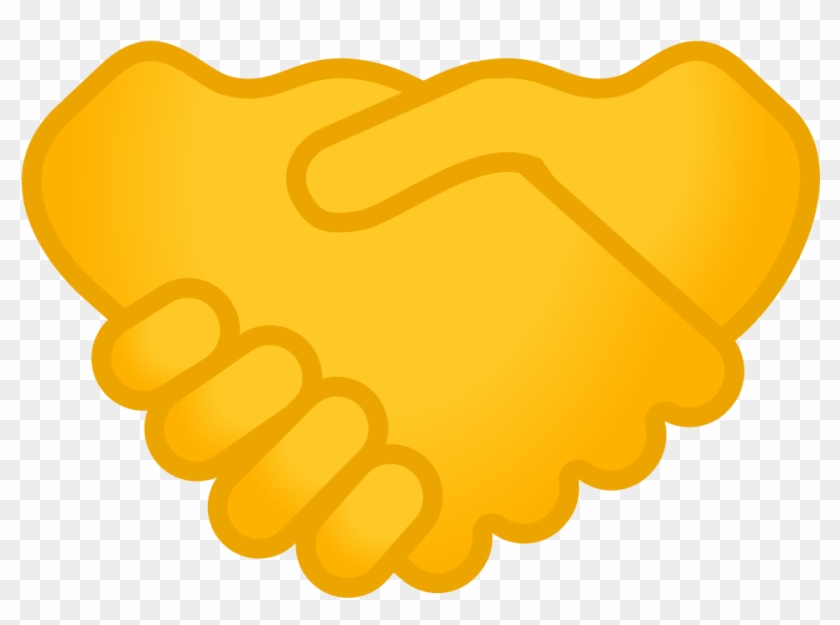 Download Svg Download Png - Handshake Emoji Clipart #477923