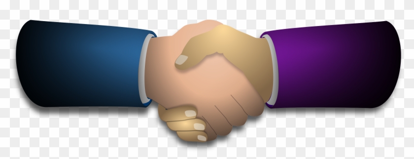 Handshake Remix By Merlin2525 - Animated Handshake Clipart - Png Download