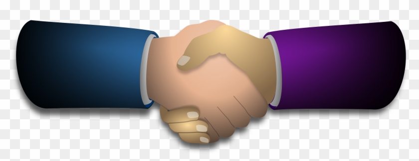 Handshake Remix By Merlin2525 - Animated Handshake Clipart - Png Download #478106