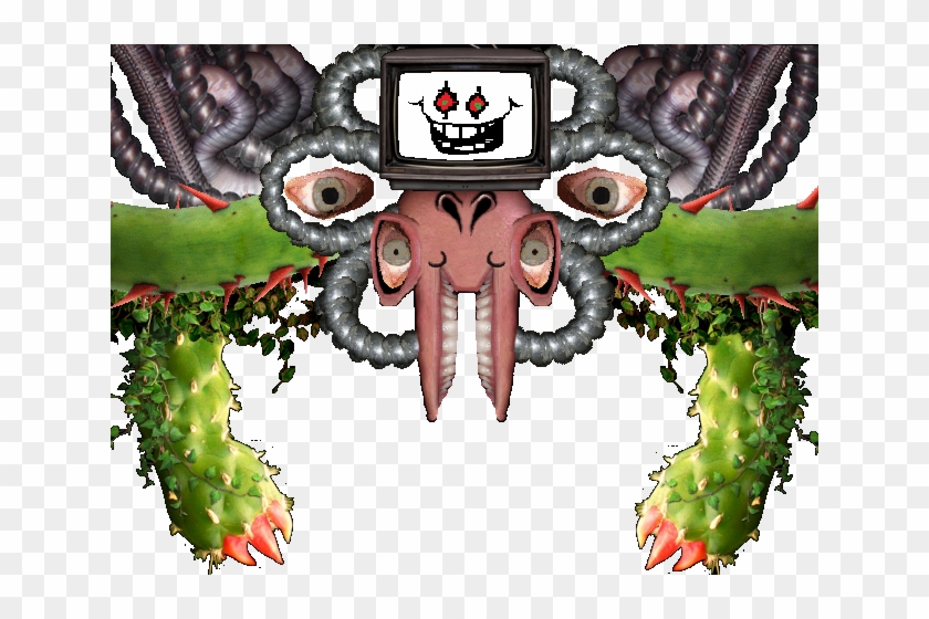 Photoshop Flowey Wiki Fandom Powered By Wikia - Omega Flowey Clipart #478381