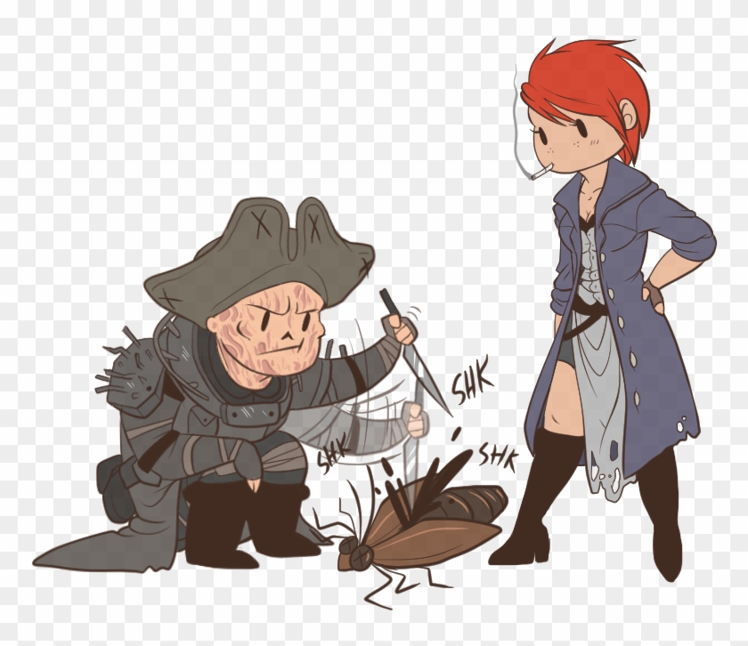 Fallout Art Couple - Fallout New Vegas Fan Art Clipart