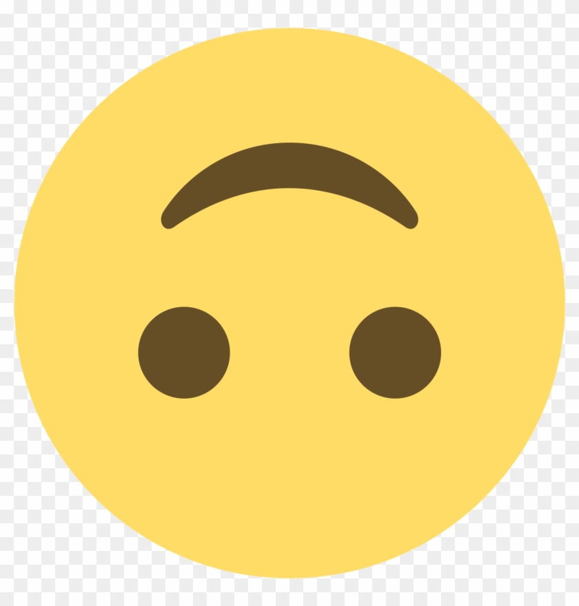 2000 X 2000 16 - Upside Down Smiley Emoji Discord Clipart