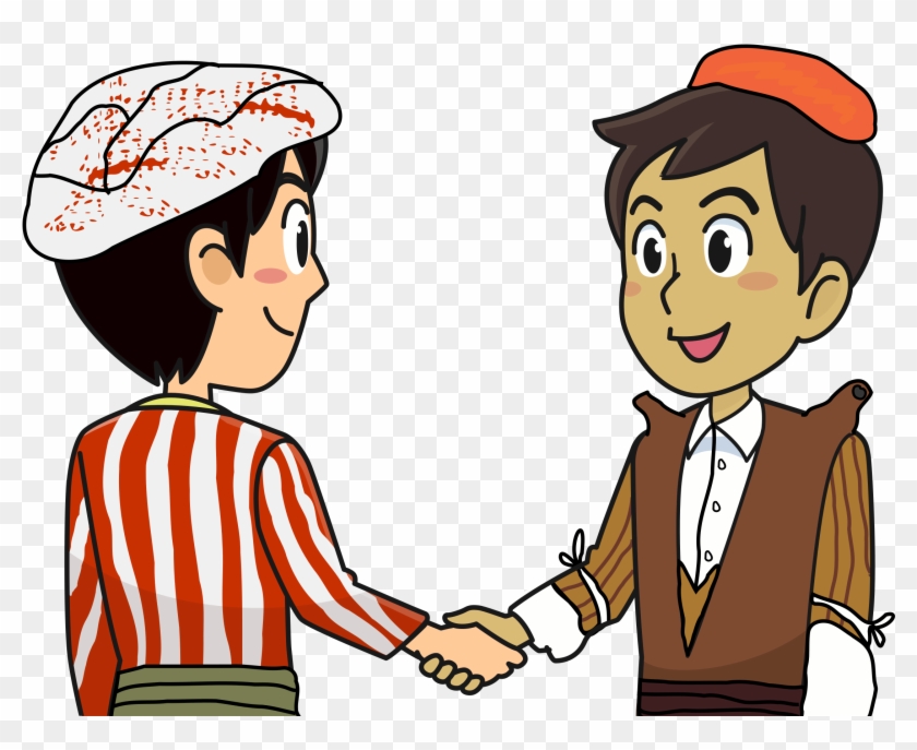 Big Image - Hand Shake Clip Art - Png Download