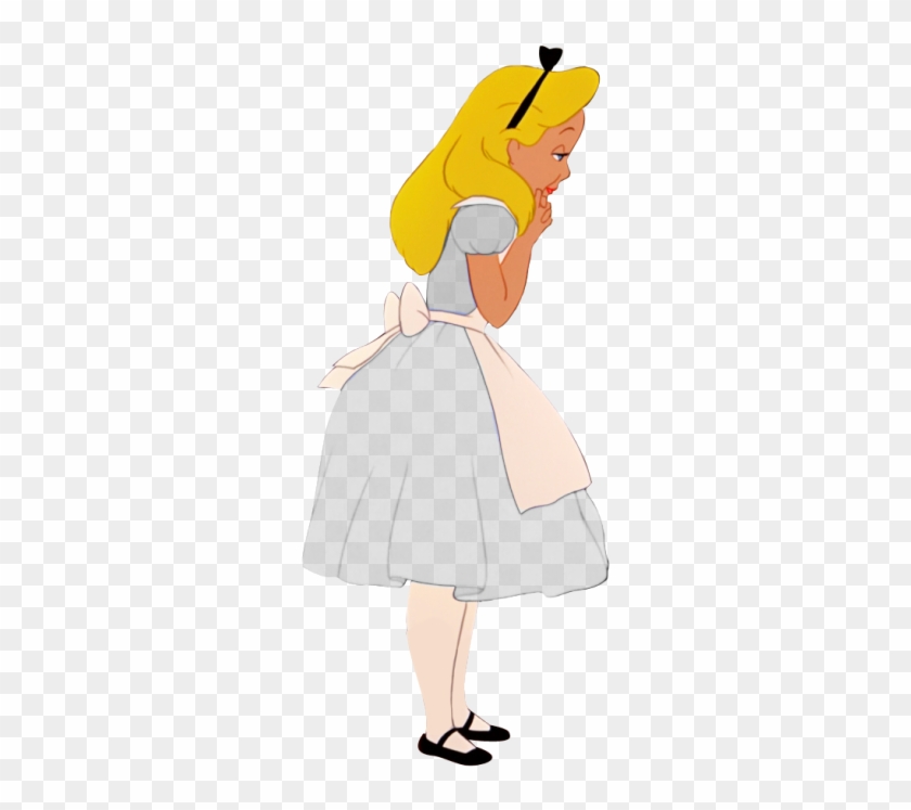 “ Semi Transparent Alice - Alice In Wonderland Transparent Clipart