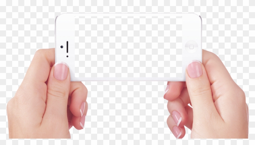 Download - Hand Holding Smartphone Free Clipart