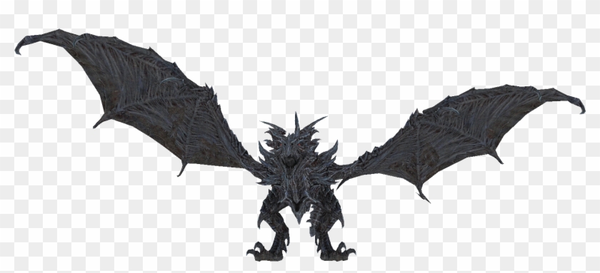 Alduin Statue From Skyrim , Png Download Clipart #479511