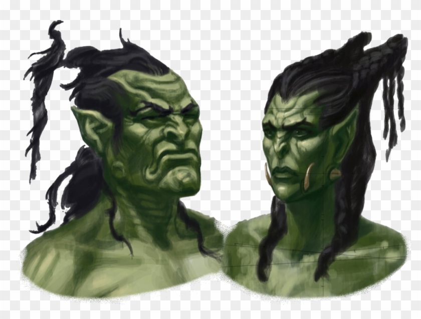 Orcs Adamovicz Skyrim - Orc In Bootcut Jeans Clipart