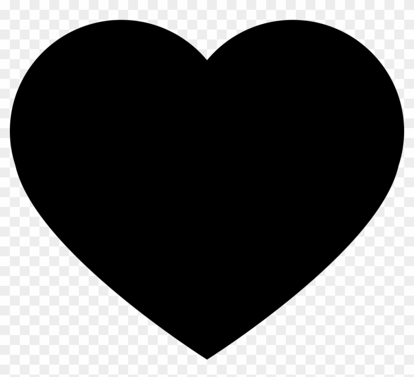 Png File Svg - Heart Clipart Black And White Transparent Png #479682