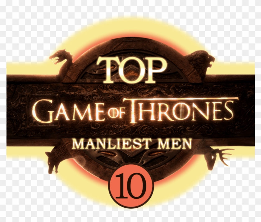 Top 10 Game Of Thrones Manliest Men - Label Clipart #479764