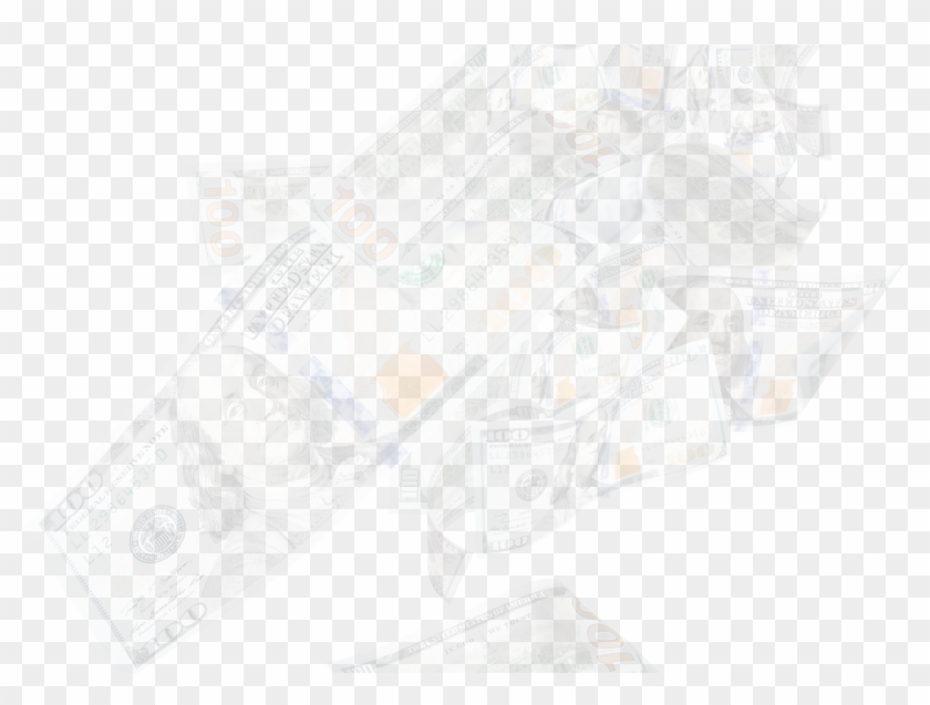 Money Falling New - New 100 Dollar Bill Clipart #479788