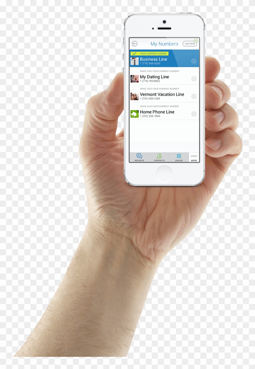 Phone In Hand Png Image - Iphone Clipart