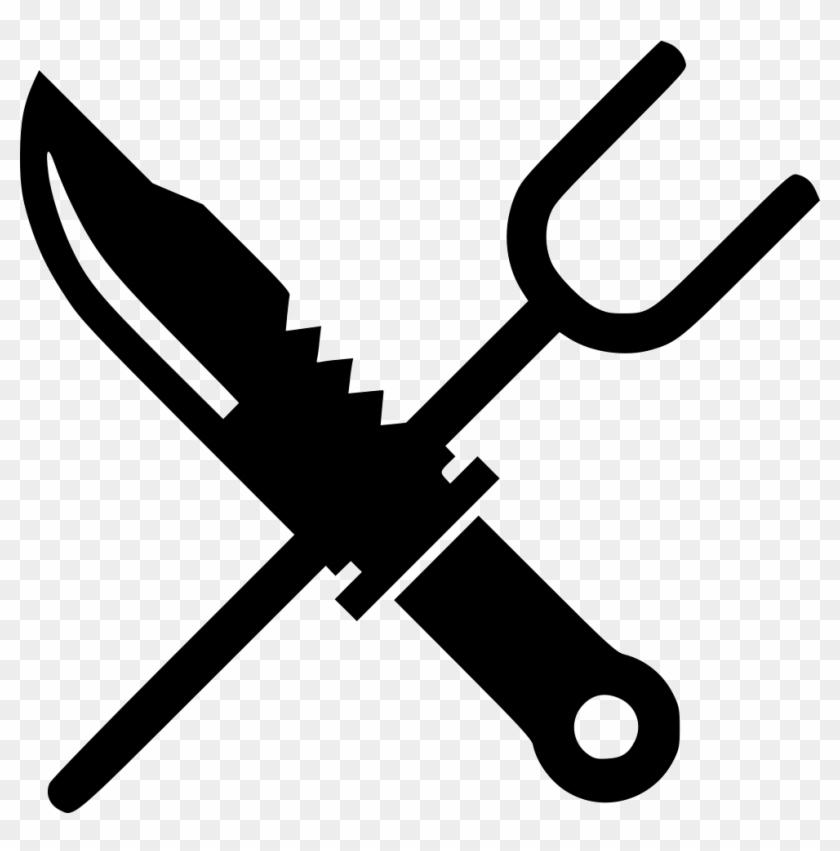 Knife Shank Survival Shiv Army Cross Comments - Survival Icon Clipart #479949