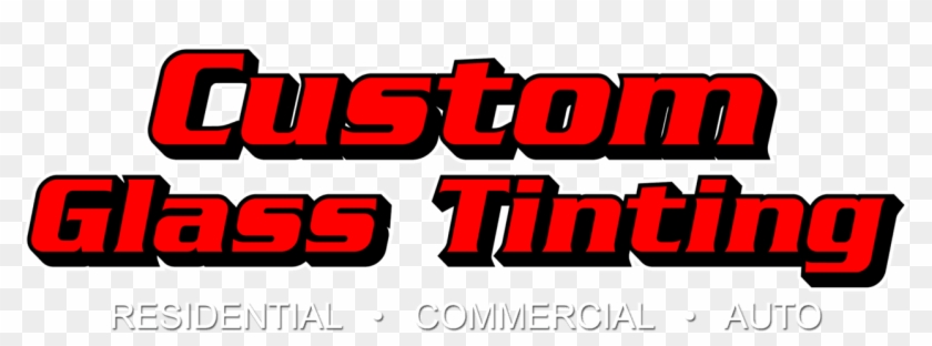 Custom Glass Tinting - Graphic Design Clipart