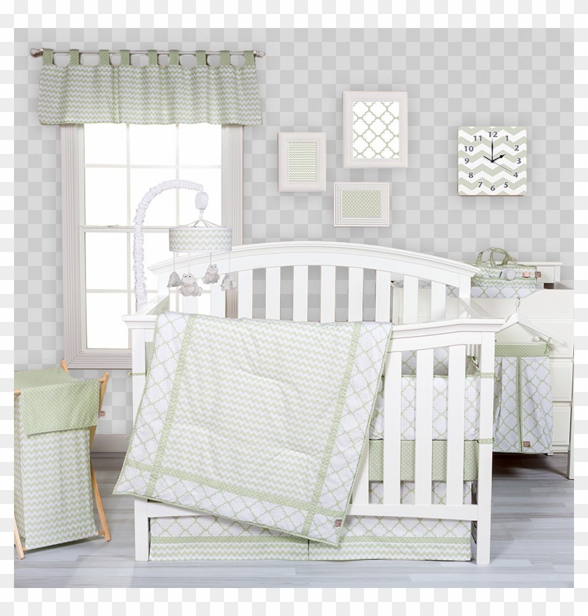 3pc Bedding Set Seafoam - Infant Bed Clipart #4700169