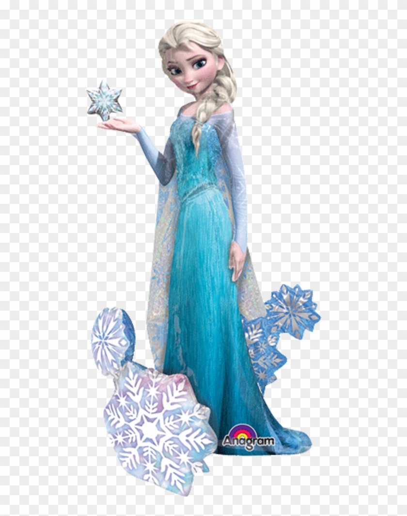 Awk Frozen Elsa The Snow Queen , Metalizado - Sagoma Frozen Png Clipart